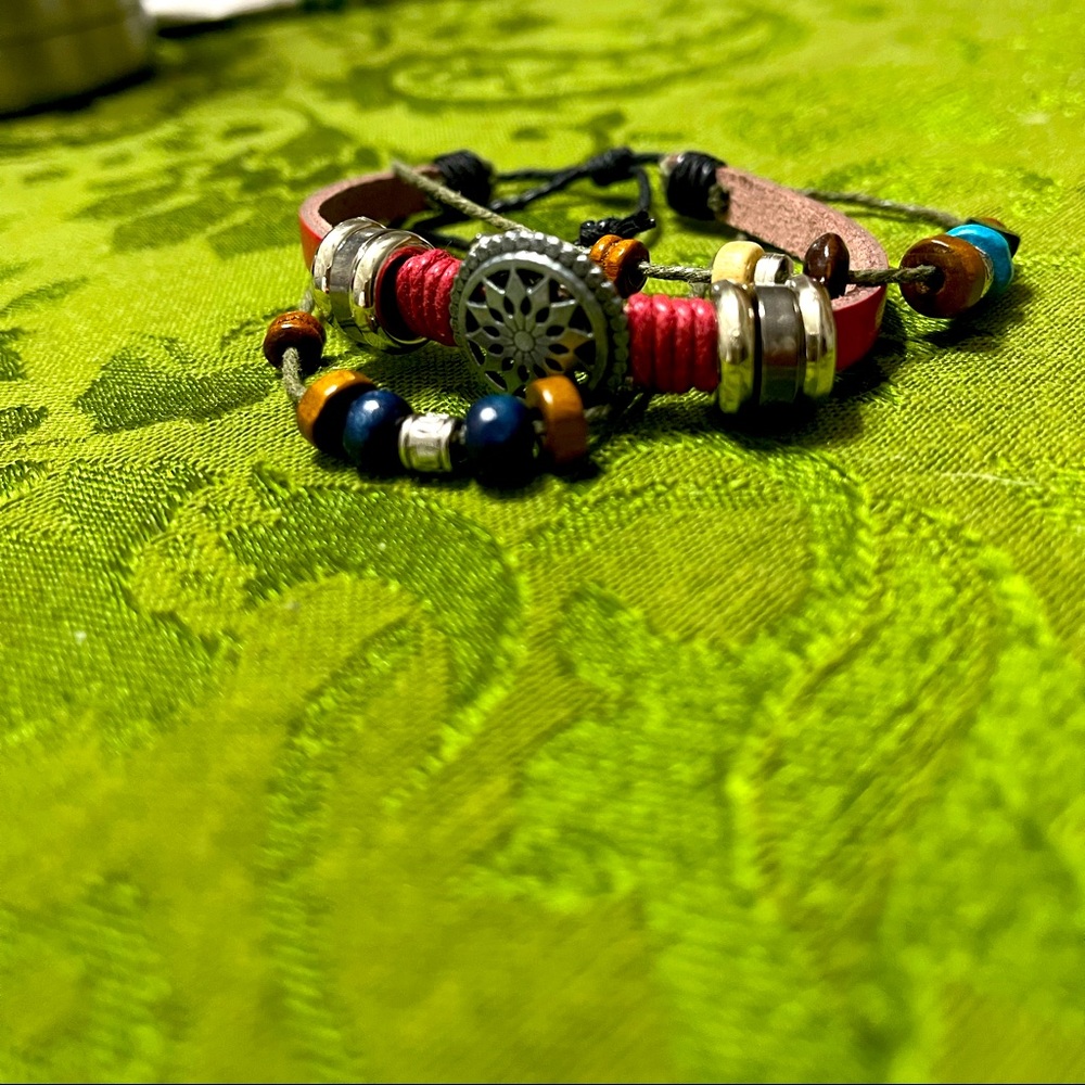 *NEW**Bohemian inspired bracelet, unisex style - Picture 2 of 5
